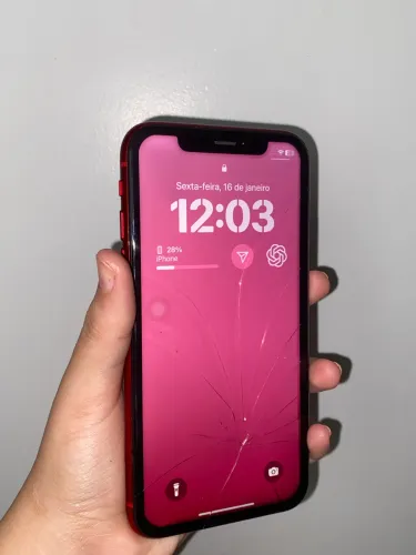 Celular seminovo iPhone XR 64 gb