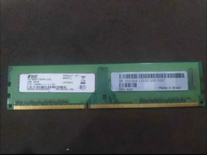 Memória ram ddr3 4gb