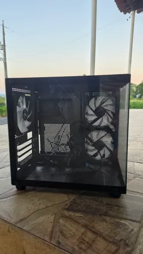 Gabinete gamer hayom gb1796 com 3 fans