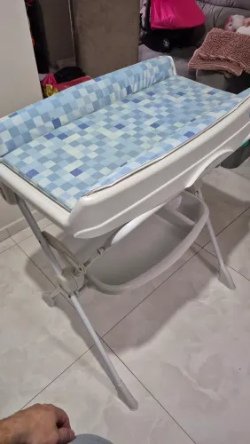 Banheira com trocado dobrável infantil