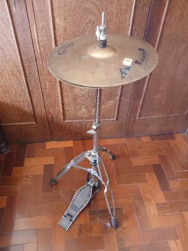 Kit Cymbals Orion Twister 14" 36cm + Máquina/Pedal
