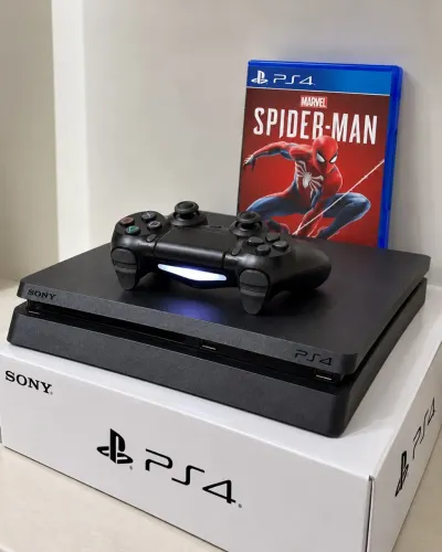 PlayStation 4 Slim + Spider Man