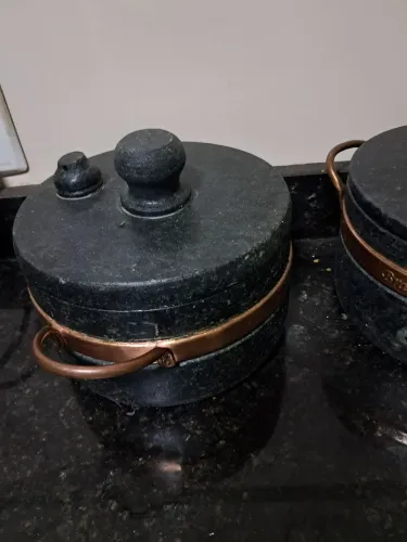 Panelas de pedra novas!
