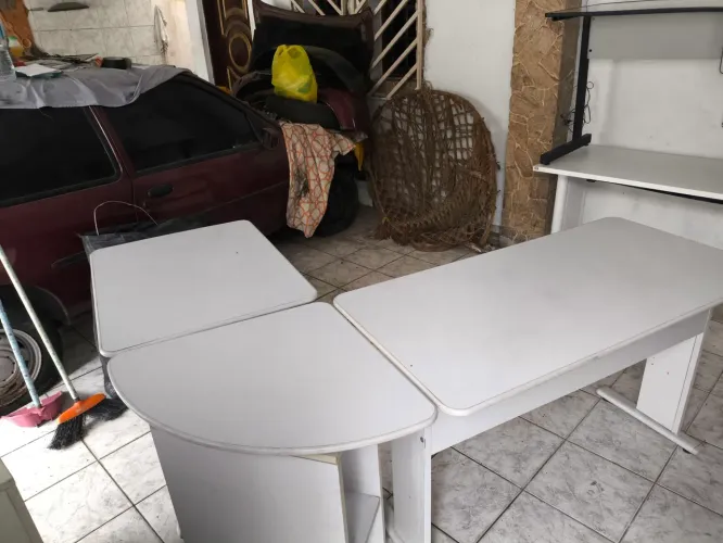 Mesa em L MDF 