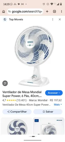 Ventilador mundial