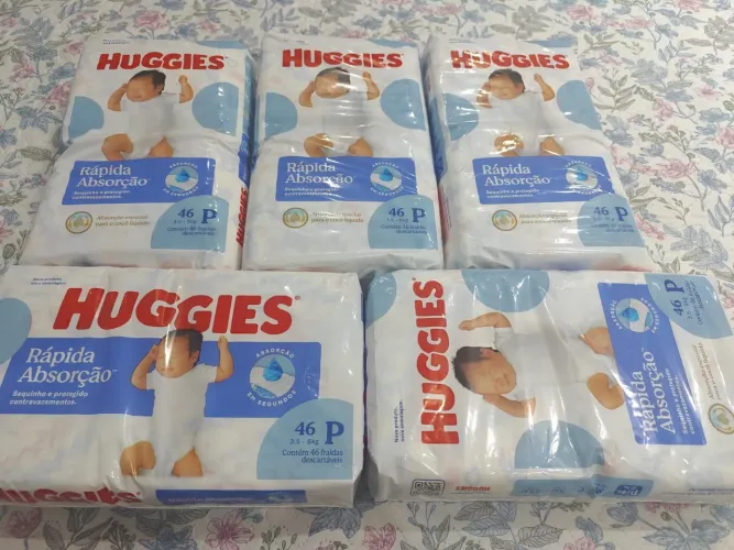 Fraldas 35,00 cada