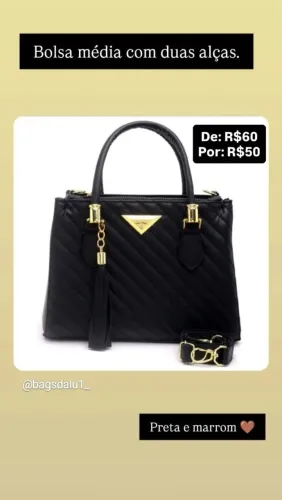 Bolsas Femininas Promoção 