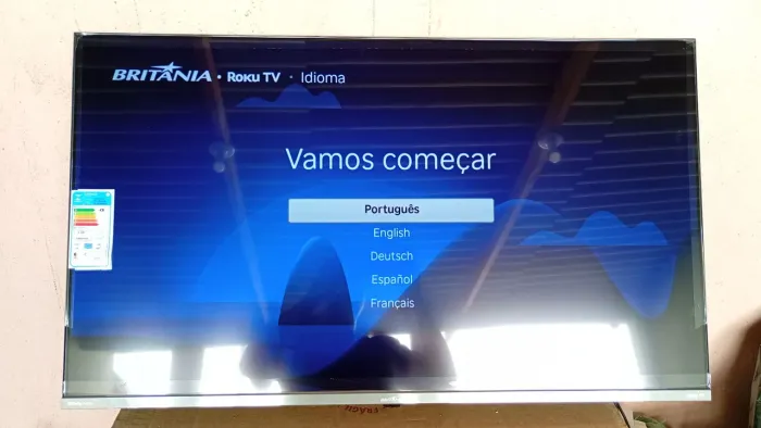 Smart tv 43 polegadas Britânia