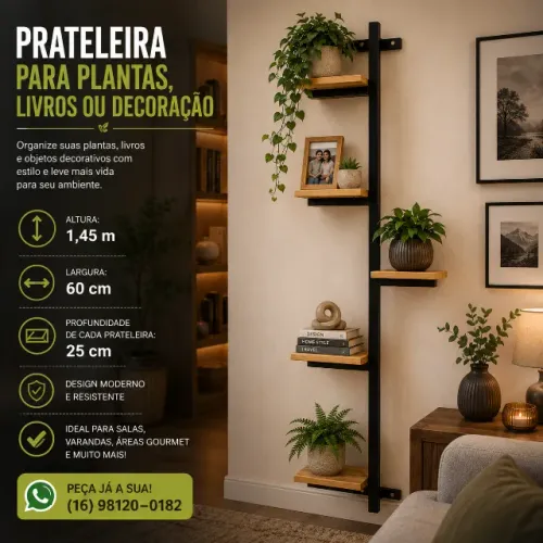 Prateleira decoração
