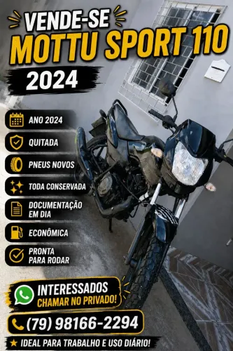 Mottu Sport 110/ Quitada
