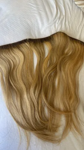 Mega hair natural loiro
