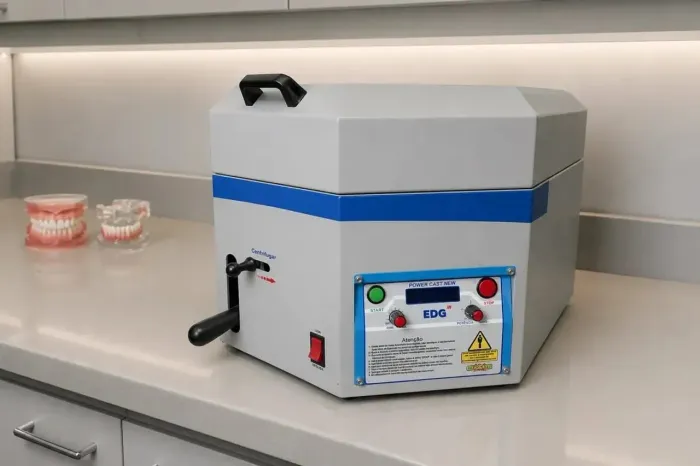 Centrífuga de indução protético dispensa maçarico e oxigenio