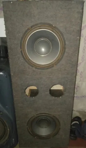 Caixa 2 fone de 10 sem amplificador 