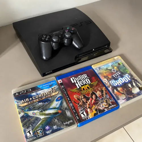 Playstation 3 + jogos originais
