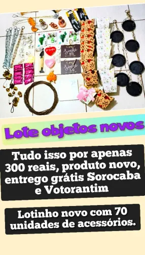 Acessórios enfeites