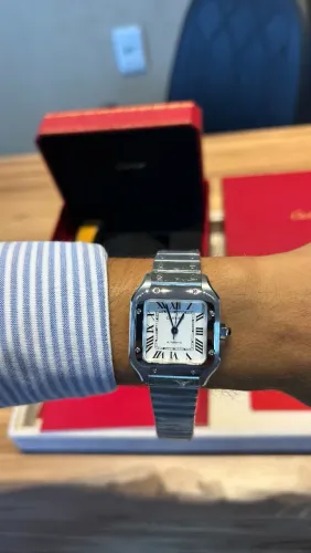 Cartier Santos Lindo (Qualidade Super)