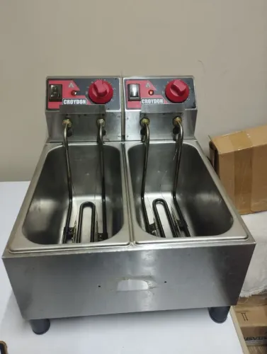 Fritadeira induatrial eletrica 2x3lts 
