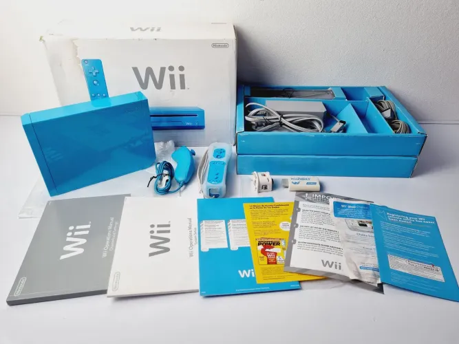 J150- CONSOLE NINTENDO WII AZUL