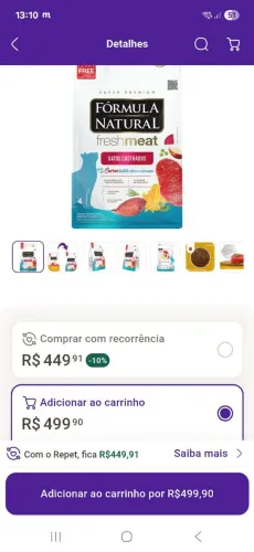 Ração para gatos