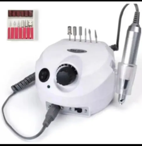 Lixadeira Motor 45.000RPM Nail Drill Professional para um Gel Bivolt