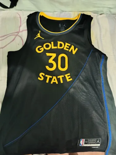Regata Jordan NBA Stephen Curry Golden State Warriors Statement Edition Masculina original