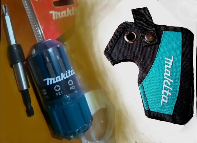 Kit Makita jogo bits b-28896 + coldre Makita