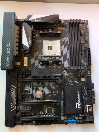 Placa mãe B450 X370 GT7 Biostar