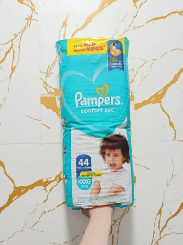 Fralda Pampers Confort Sec XXXG 44 unidades