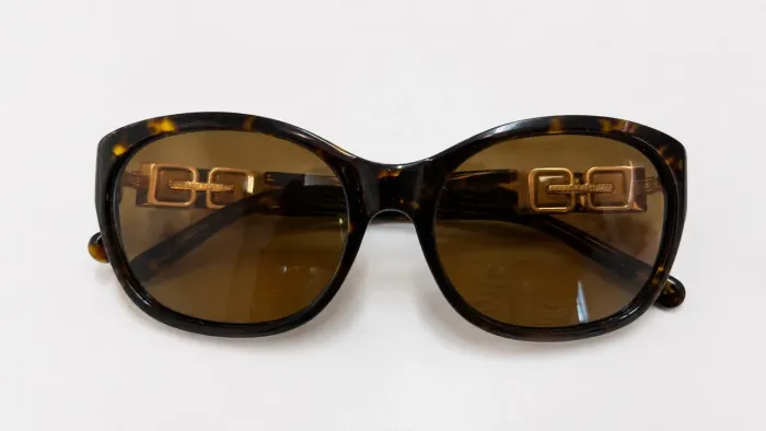 Óculos de Sol Banana Republic Original | Acetato Tartaruga com Detalhes Dourados