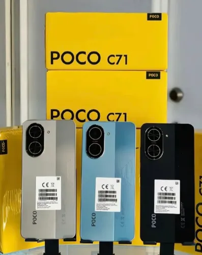 Promoção - Poco C71 GLOBAL 64/3 Preto.