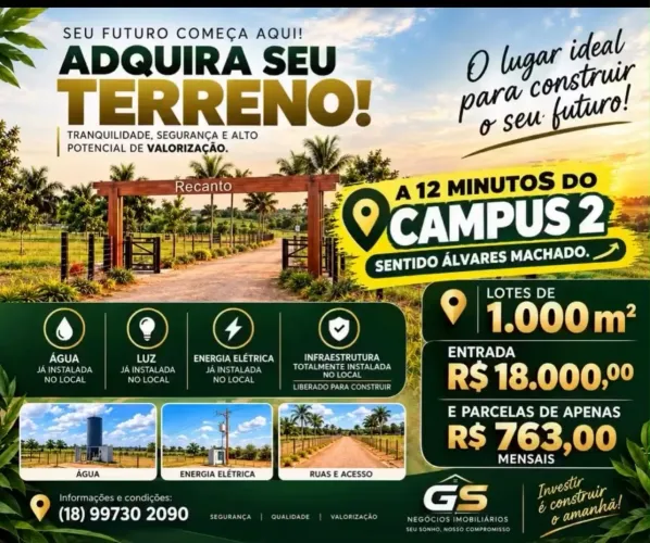 Oportunidade lotes de 1.000 m2 / 95%vendidos ainda da tempo últimas unidades!!