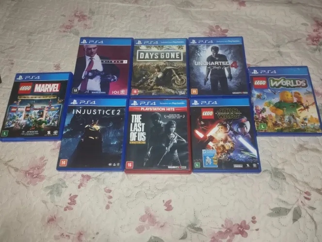 Vendo jogos de ps4 original todos funcionando