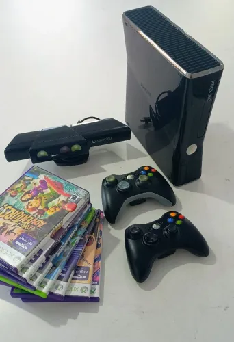 Xbox 360 black piano (250g original)