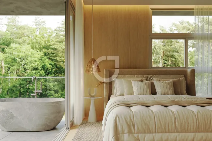 Casa Mirador da Mata em Condomínio de Alto Padrão com 3 Suítes e Integração à Natureza