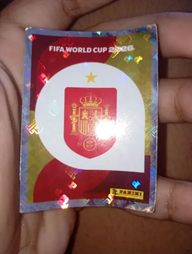Figurinha da copa da Espanha 2026 original