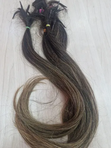 Cabelo brasileiro humano