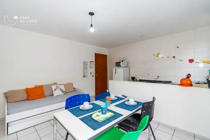 Apartamento Mobiliado 49m² com 01 quarto no Cajuru - Curitiba/PR.