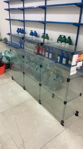 Prateleira de vidro
