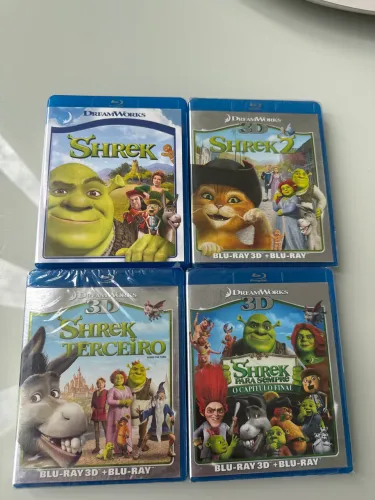 Blu Ray Coleçao Shrek 