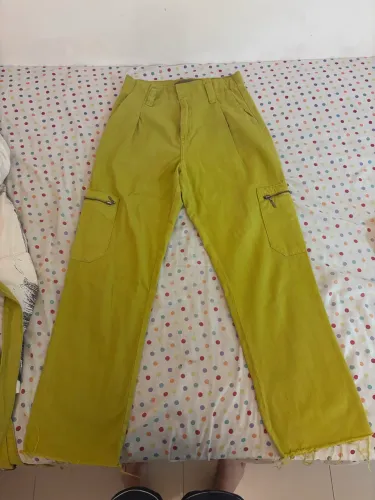 Calça cargo verde Shoulder