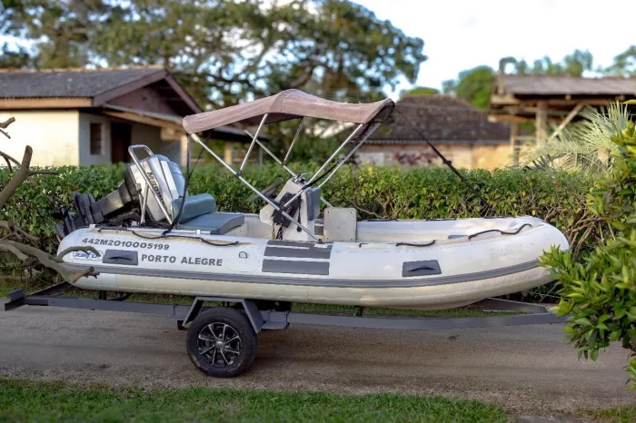 BOTE INFLÁVEL ZEFIR GOLD 4,20 MOTOR 60HP MARINER