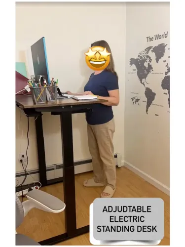 mesa de escritório ergonomica regulável