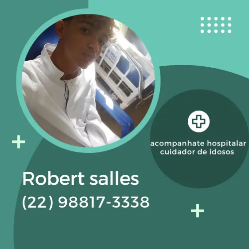 Cuidador de idosos e acompanhante hospitalar 
