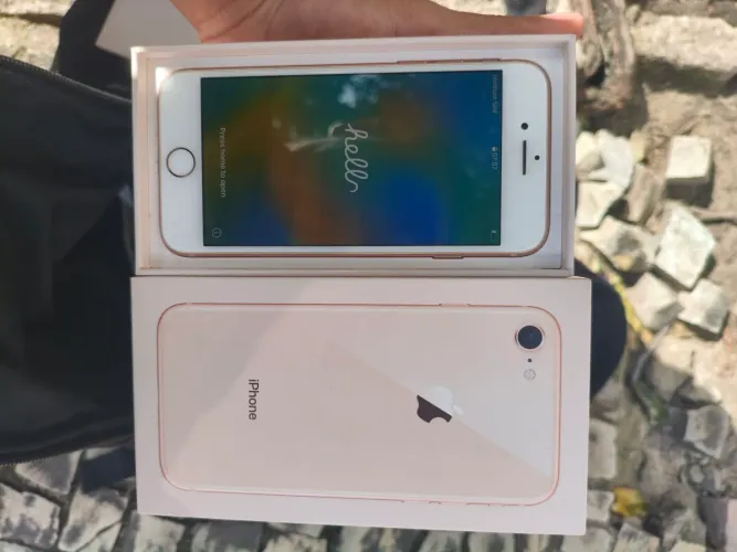 iPhone 8 64GB Rose Gold - Na Caixa Original Impecável!