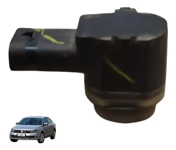 Sensor Ré Estacionamento Jetta 2.0 Flex 2011 A 2016 Preto