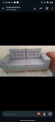 Sofá dois lugares - NOVO- Na loja.
