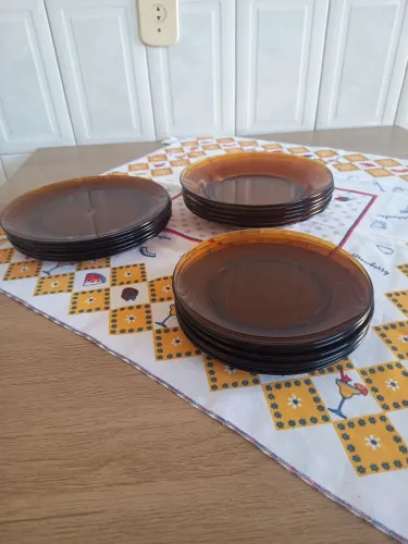 Conjunto de Pratos Duralex 