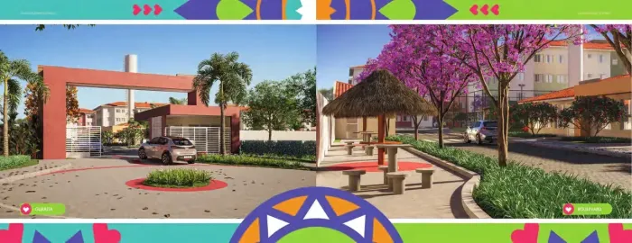 Apartamentos em Portal das Cores 7 9 9 9 6 7 5 5 0 0 9