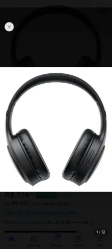 Fone De Ouvido Headphone Bluetooth Dapon H02D Over-Ear Bateria 22h