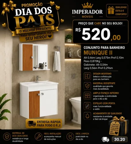 Conjinto para o banheiro